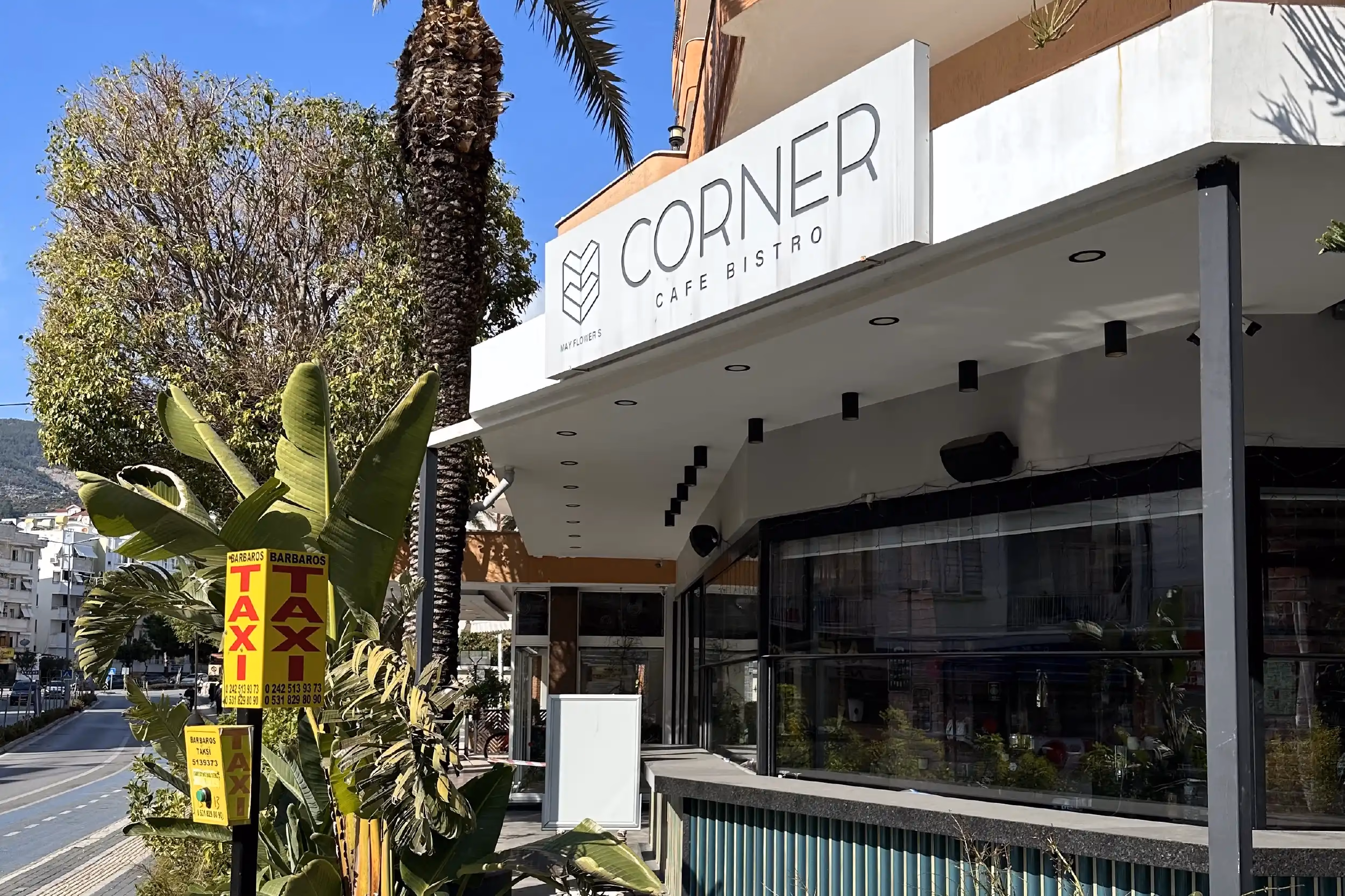 Located near the MayFlower App Hotel, this cafe serves delicious European and Turkish food. Last