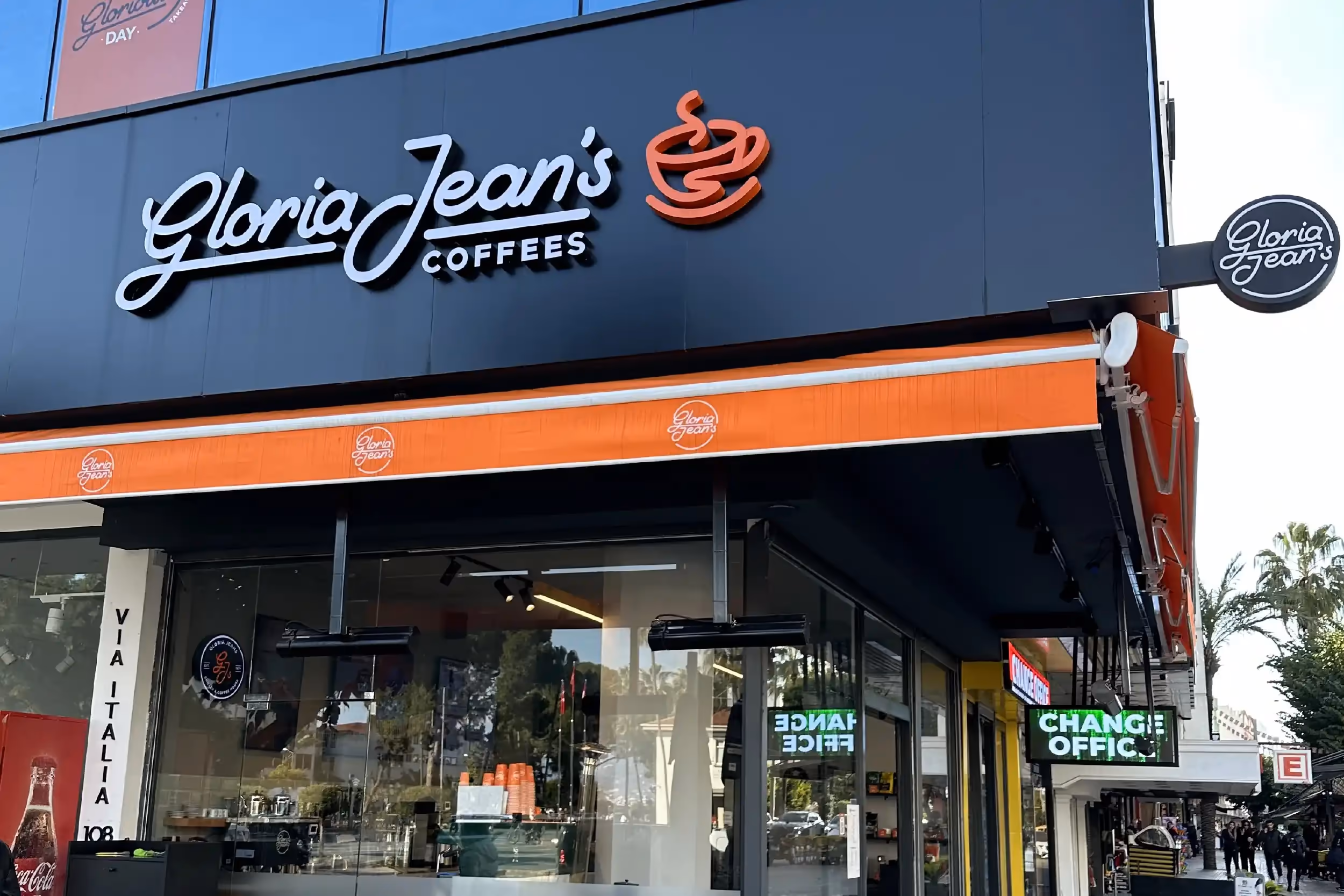 A quite good coffee spot. The taste of the coffee is good (in our opinion). The place is located in